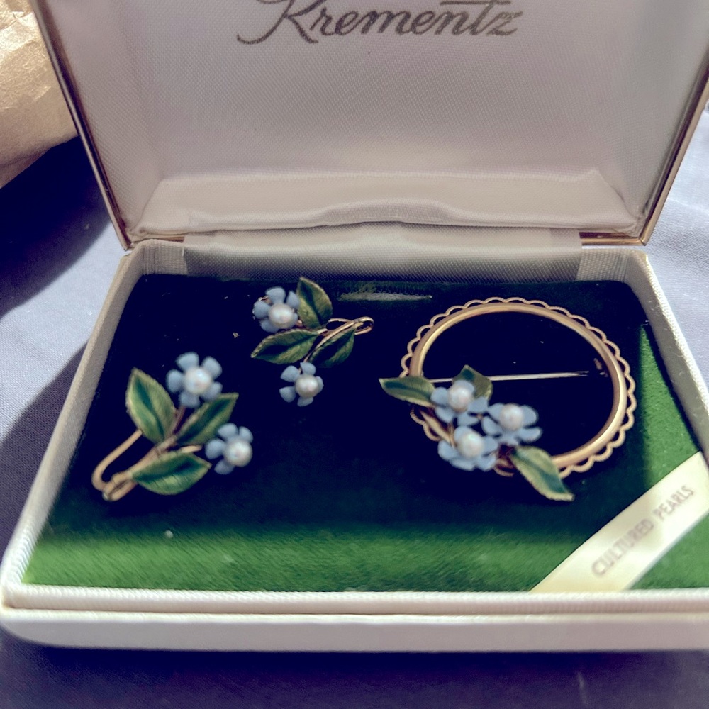 Krementz vintage set